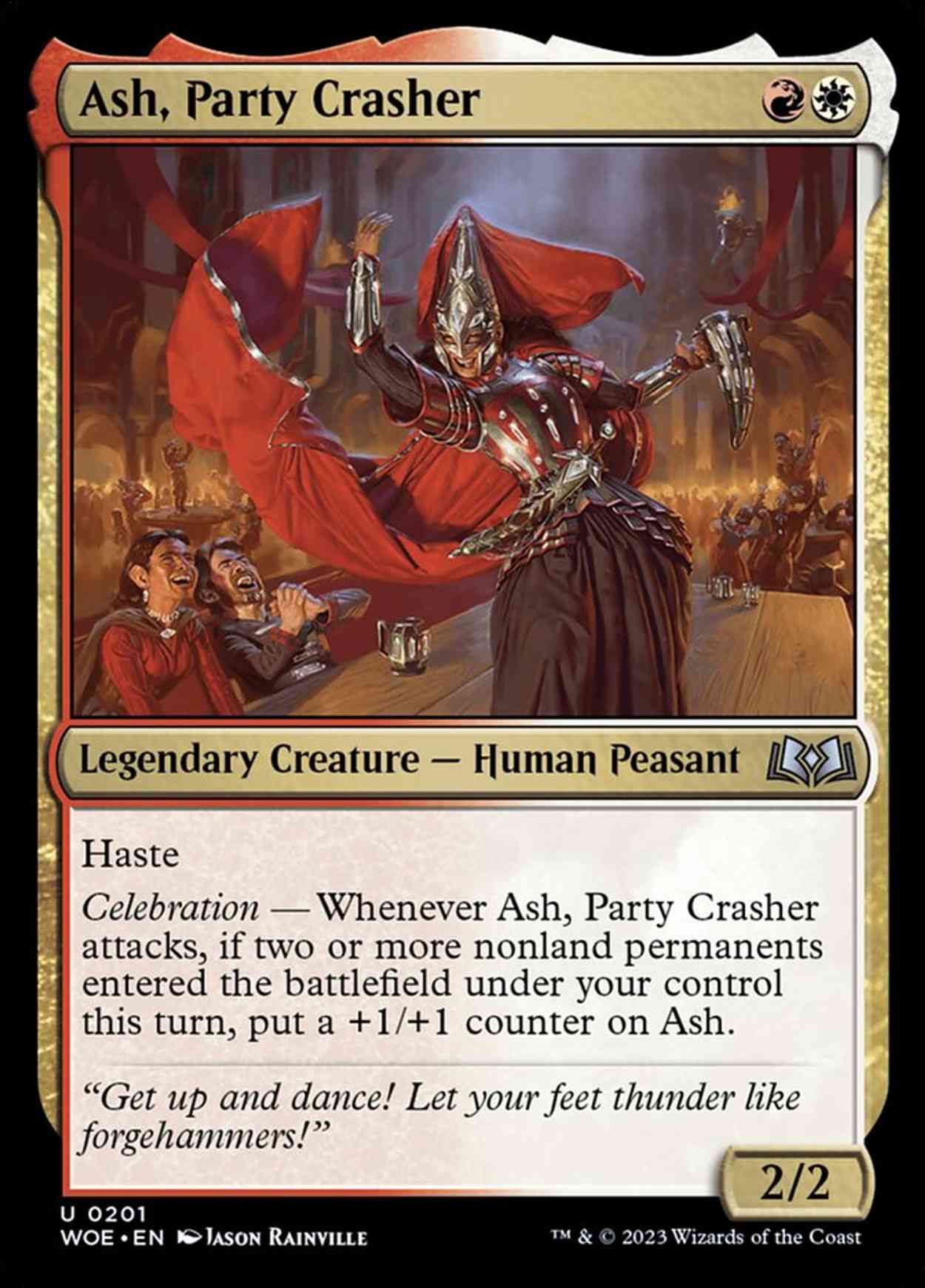 Ash, Party Crasher magic card front