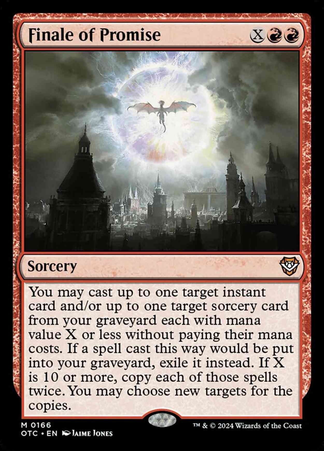 Finale of Promise magic card front