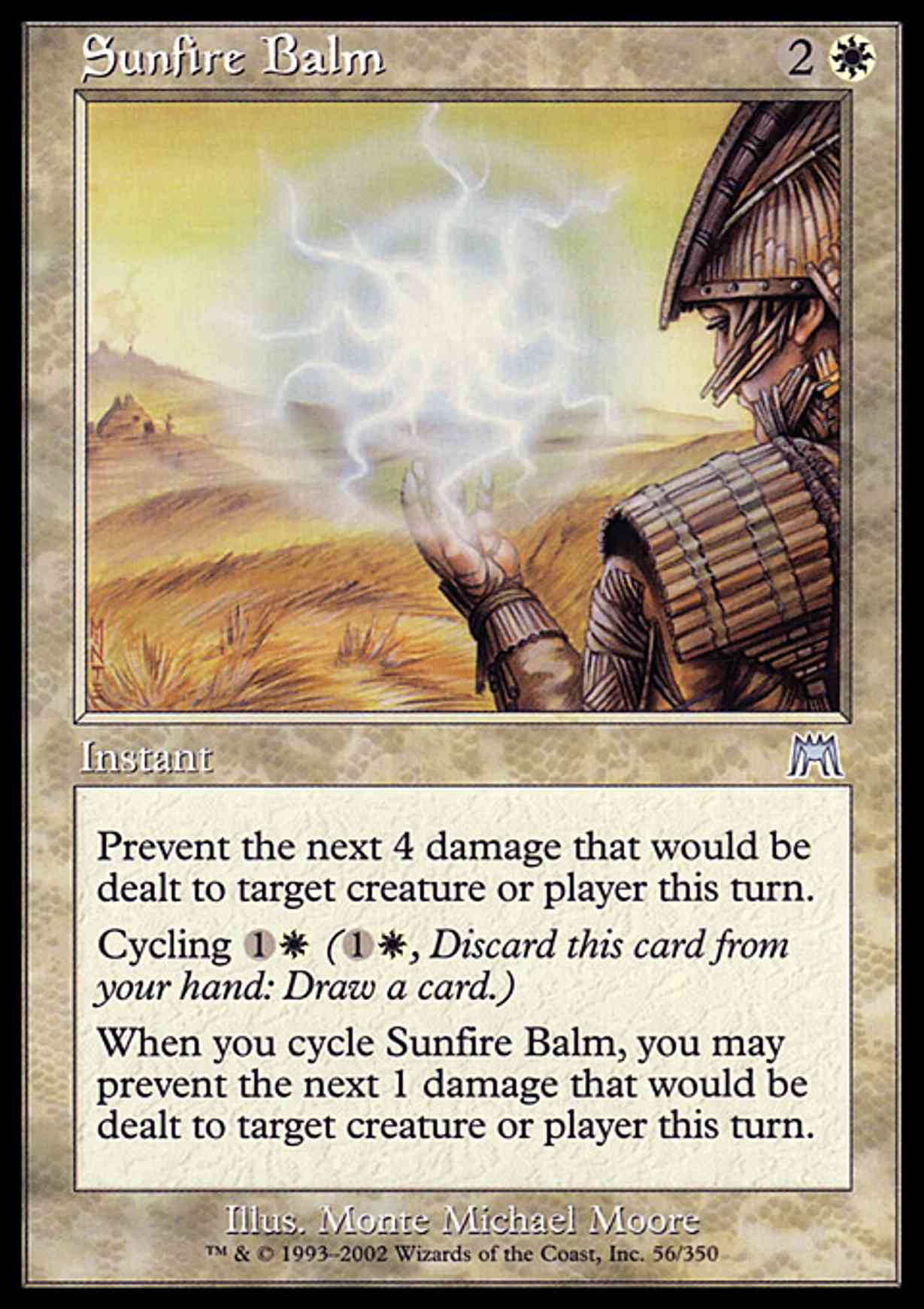 Sunfire Balm magic card front