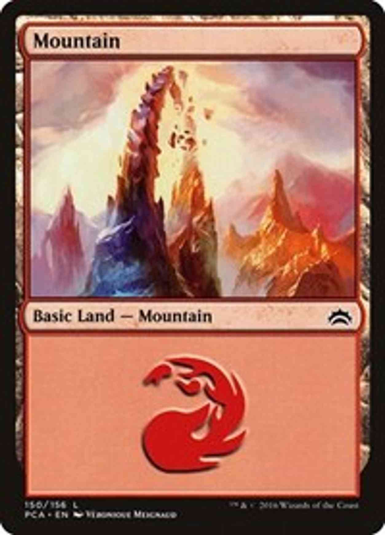 Mountain (150) magic card front