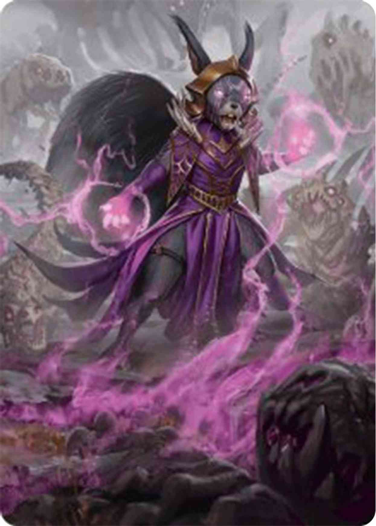 Liliana of the Dark Realms Art Card magic card front