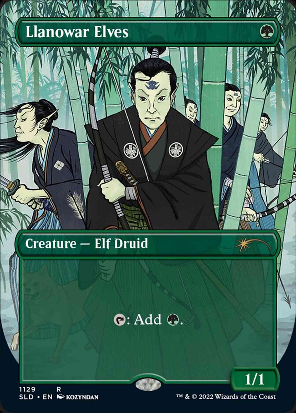 Llanowar Elves Price from mtg Secret Lair Drop Series