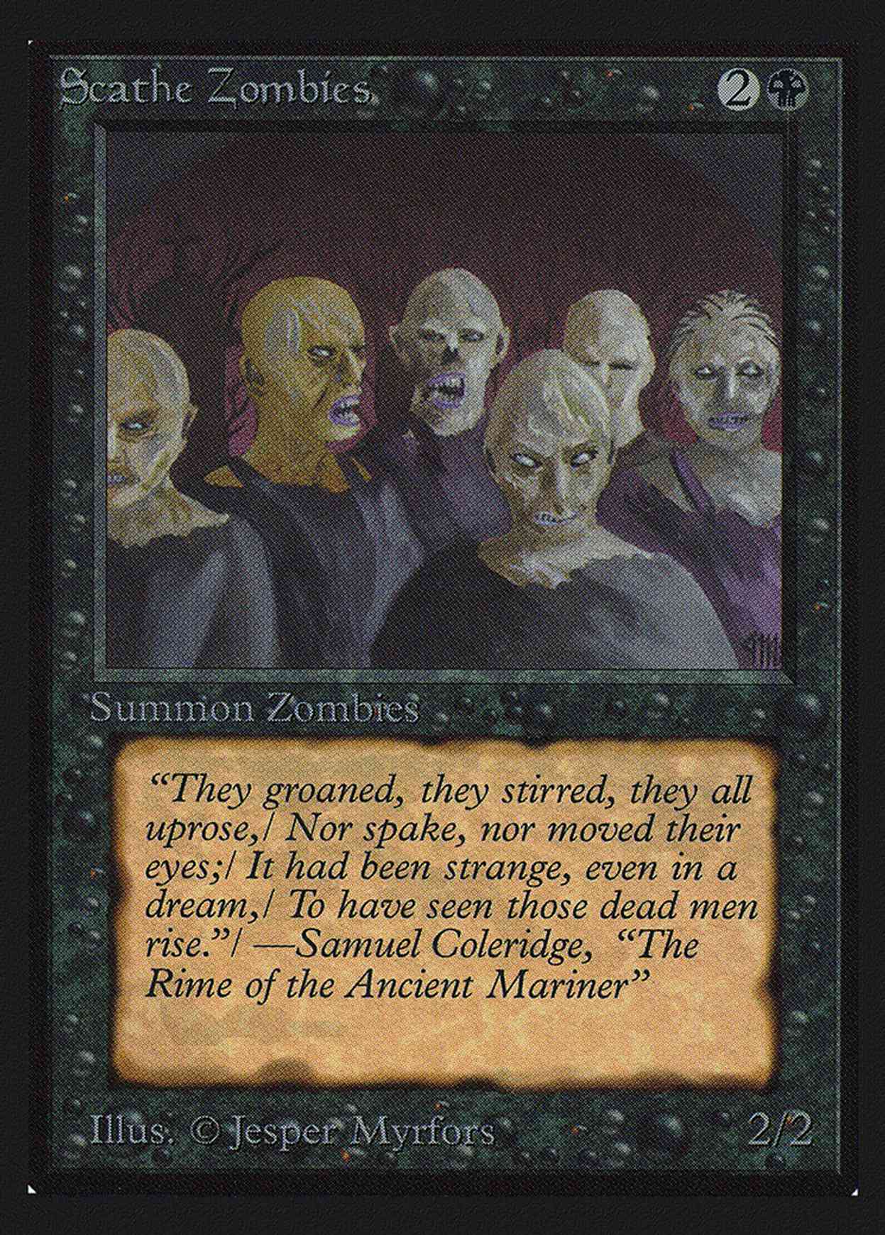 Scathe Zombies (CE) magic card front