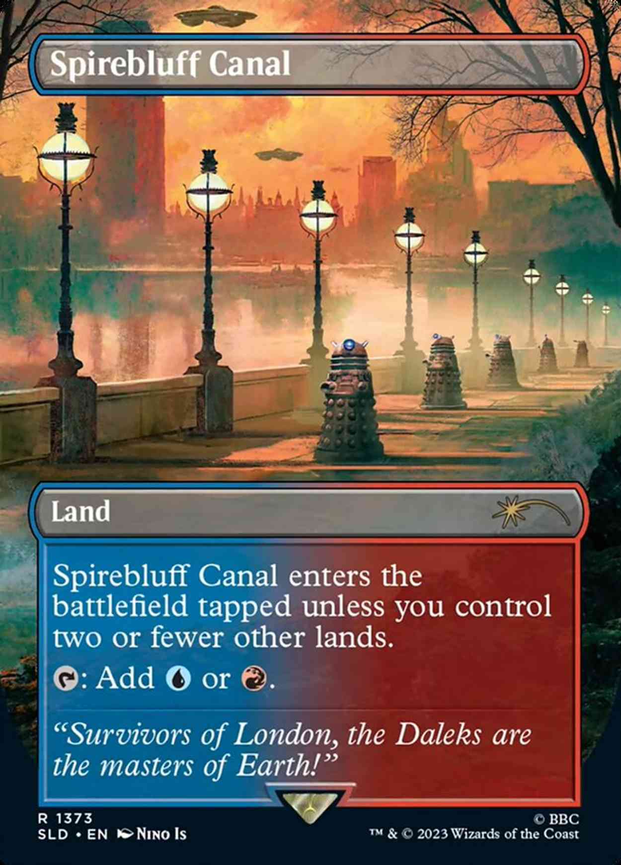 Spirebluff Canal magic card front