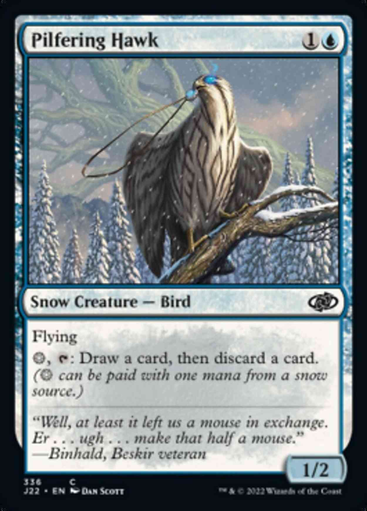 Pilfering Hawk magic card front