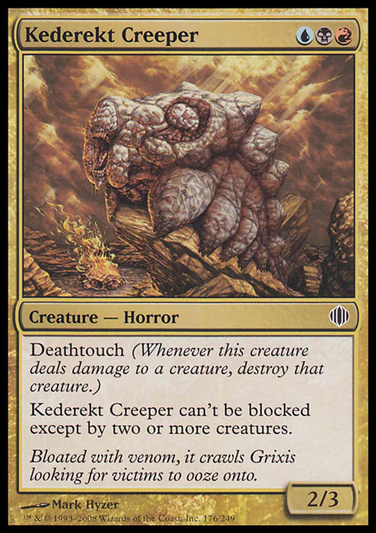 Kederekt Creeper magic card front
