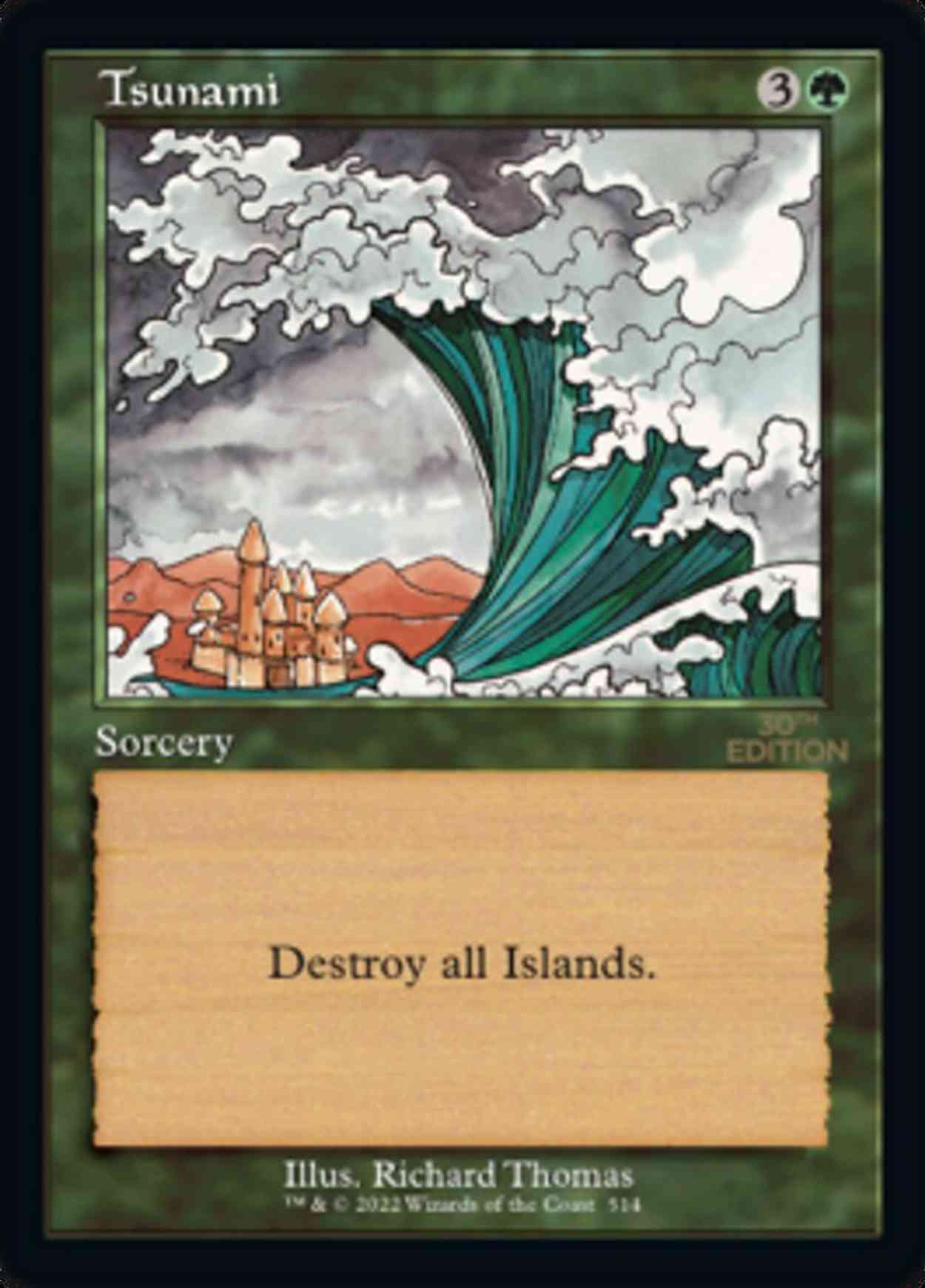 Tsunami (Retro Frame) magic card front