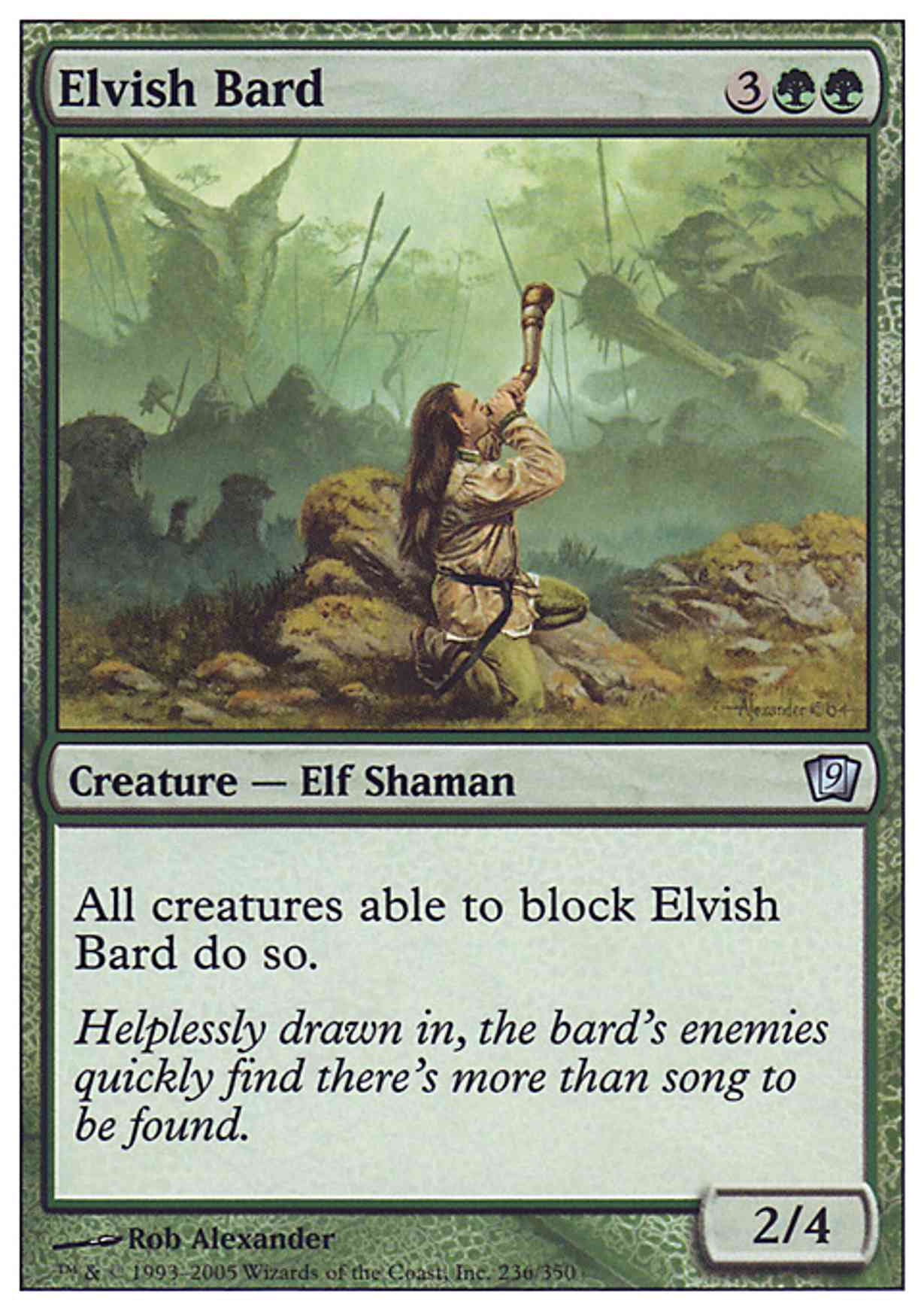 Elvish Bard magic card front