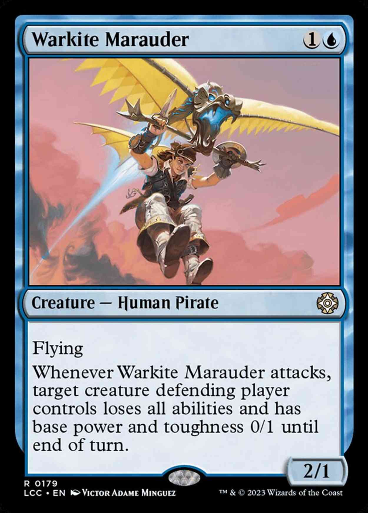 Warkite Marauder magic card front