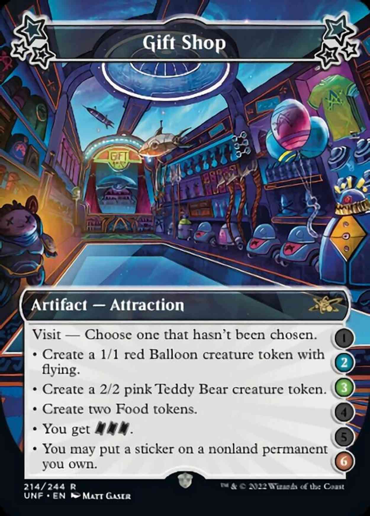 Gift Shop (2-3-6) magic card front
