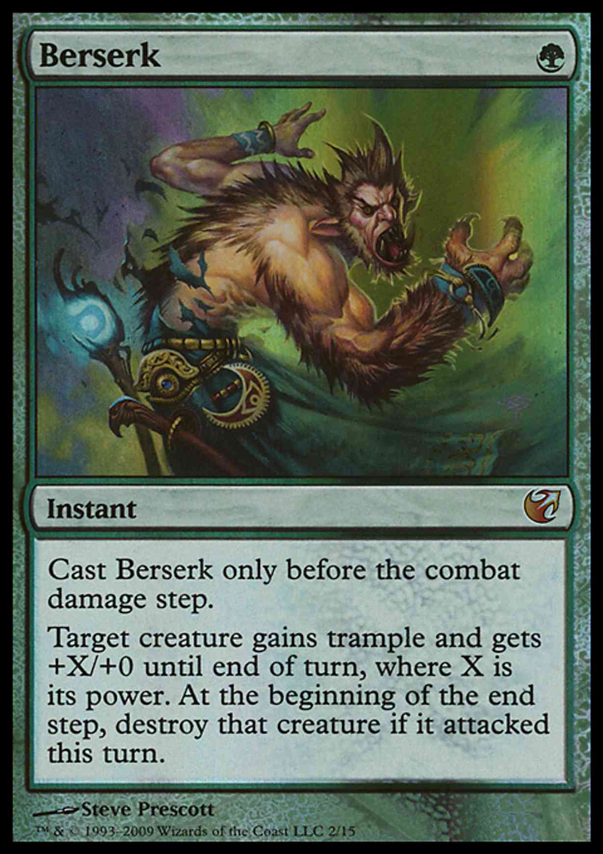 Berserk magic card front