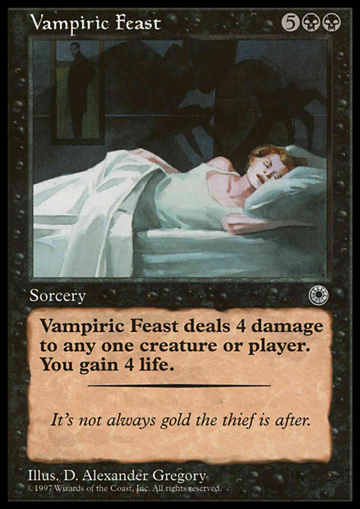 Vampiric Feast magic card front