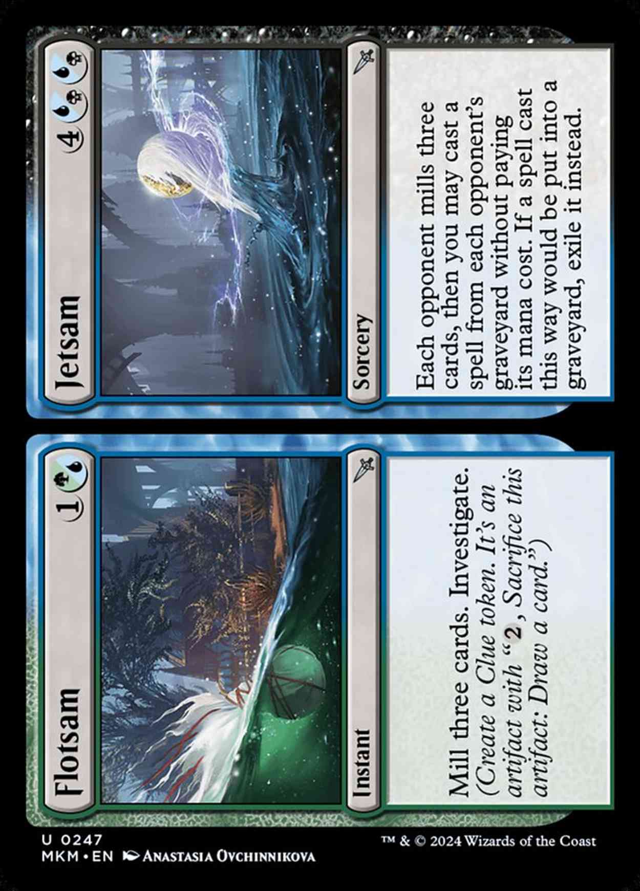 Flotsam // Jetsam magic card front