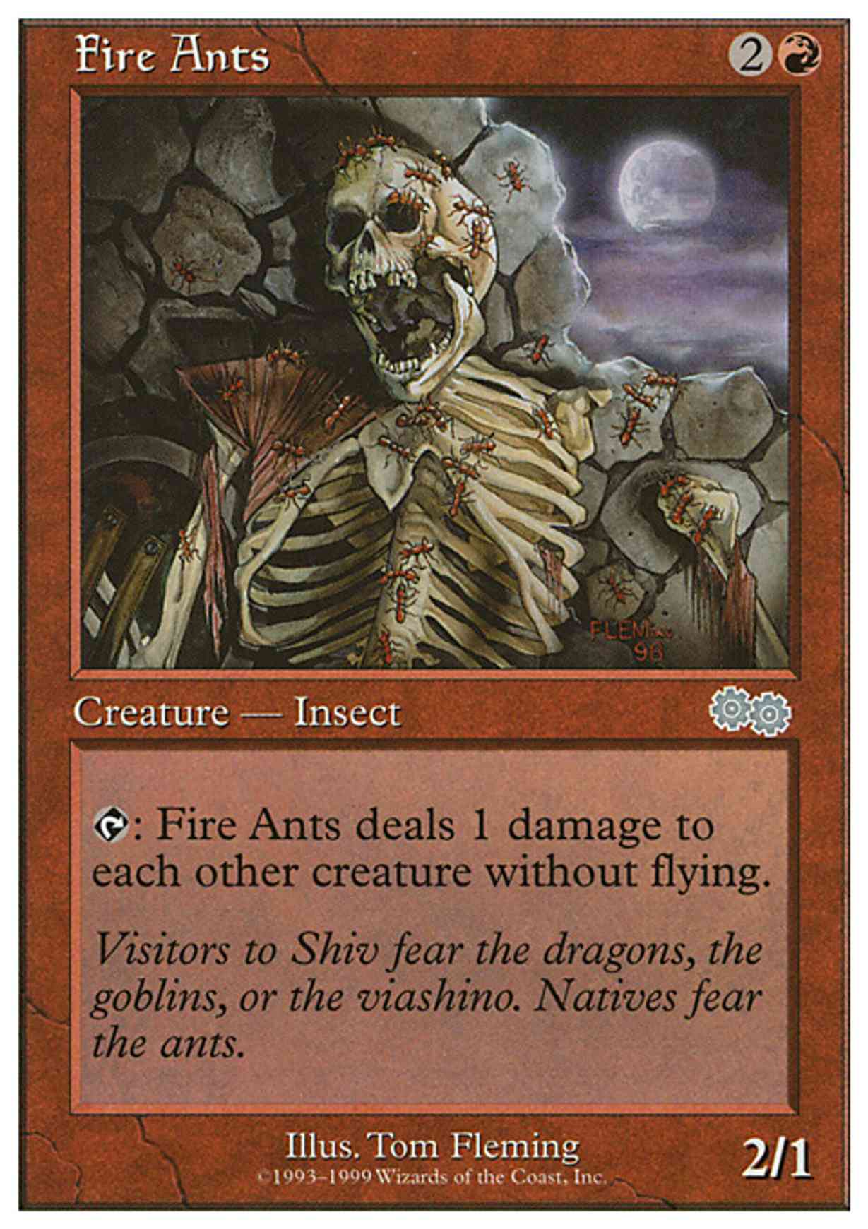 Fire Ants magic card front