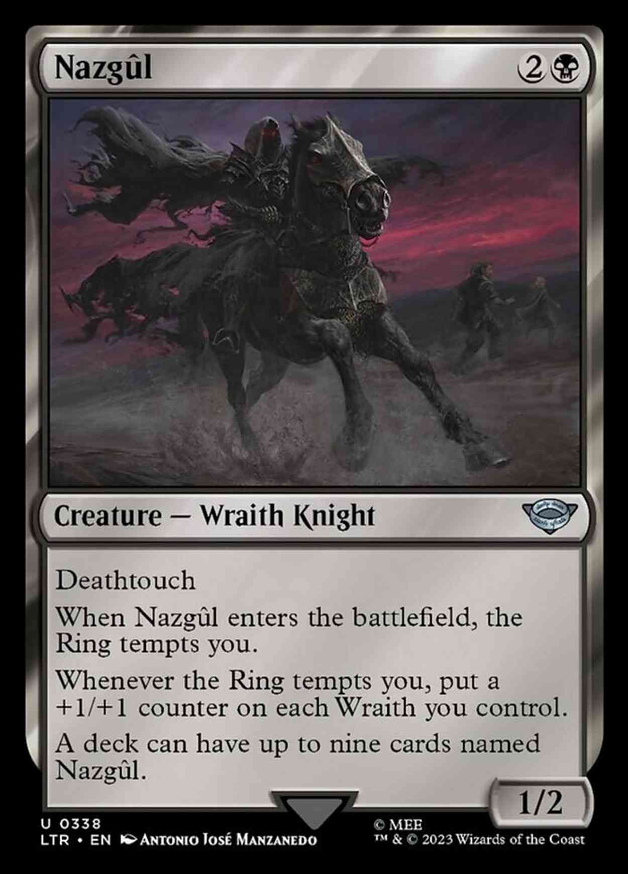 Nazgûl (0338) magic card front