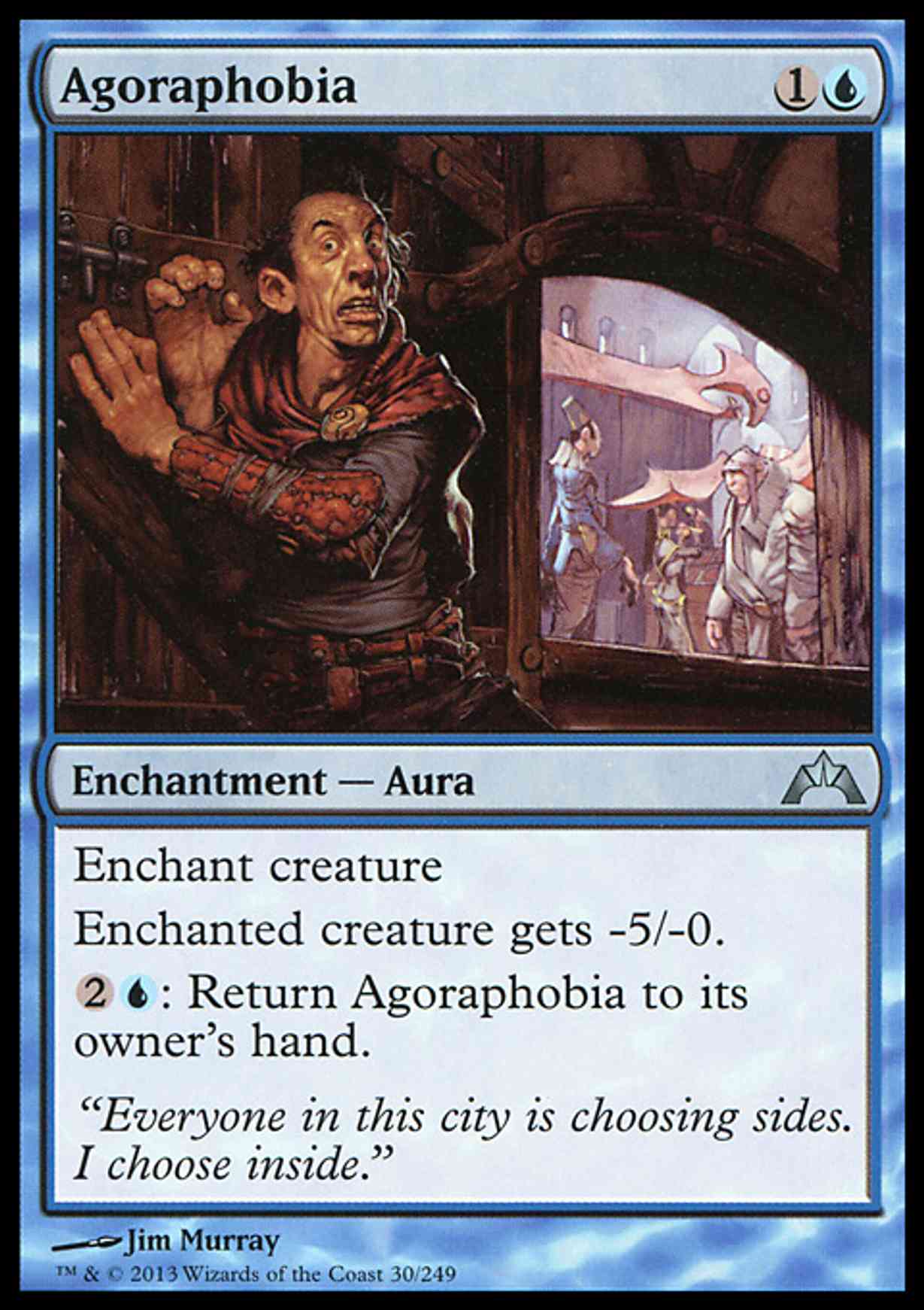 Agoraphobia magic card front