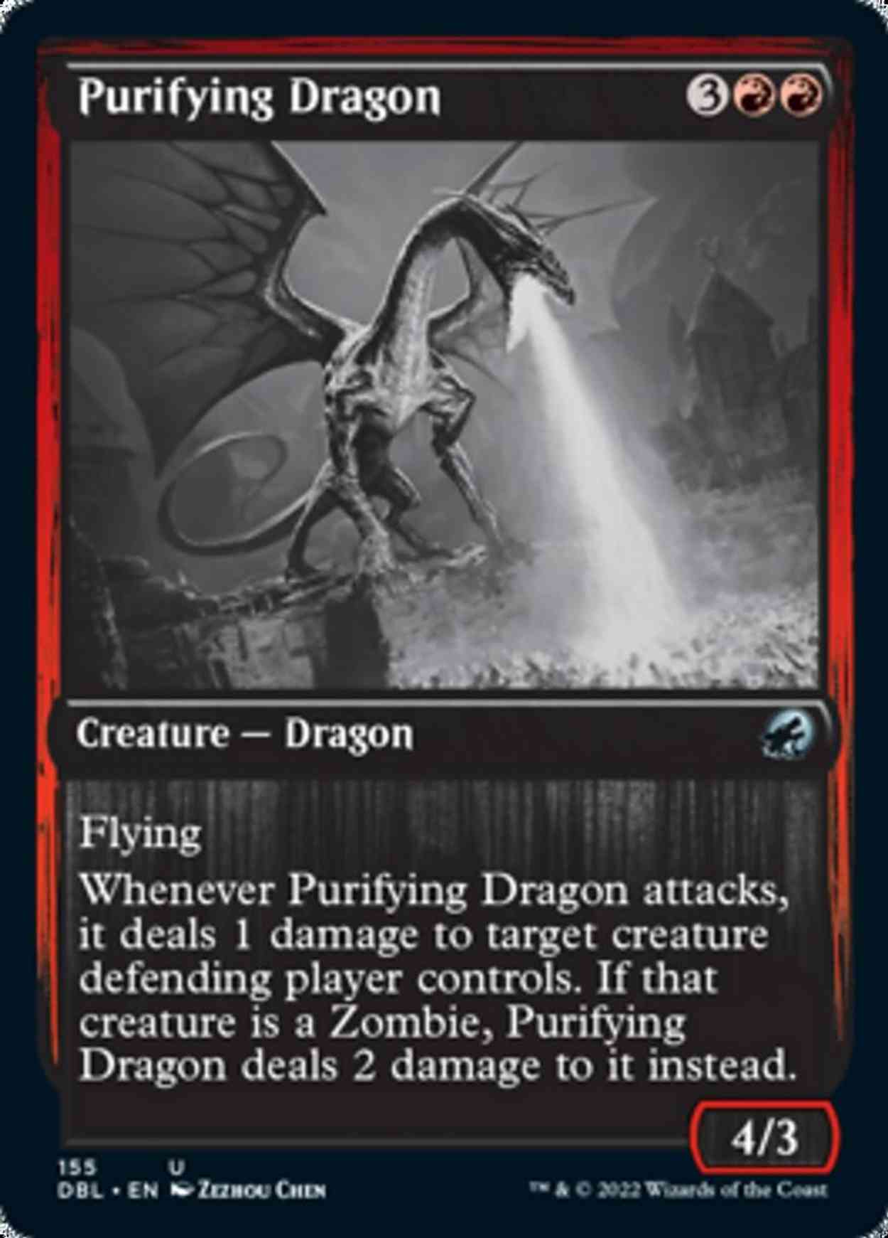 Purifying Dragon magic card front