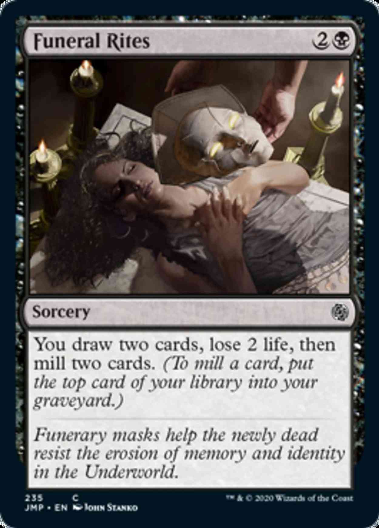 Funeral Rites magic card front