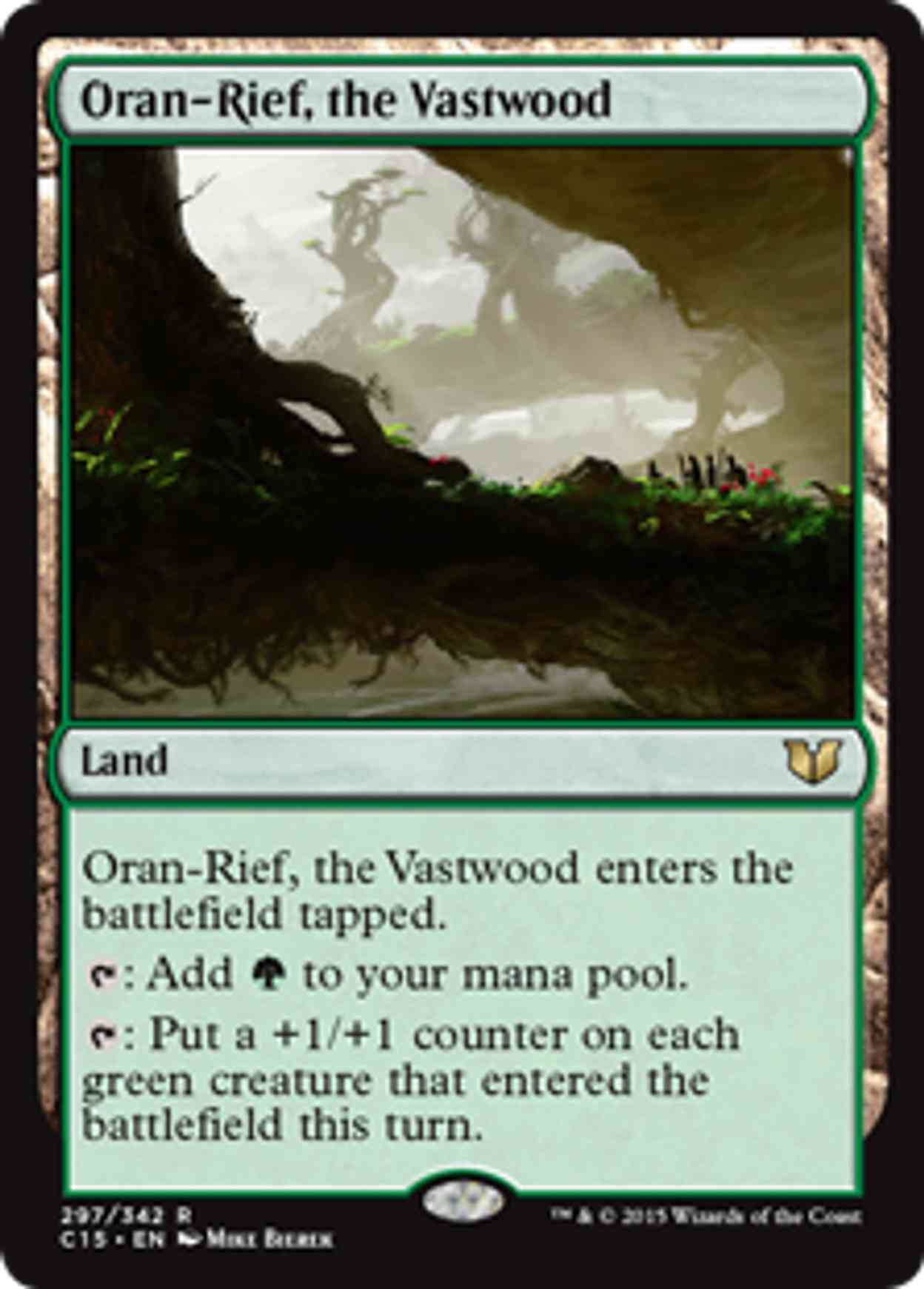 Oran-Rief, the Vastwood magic card front