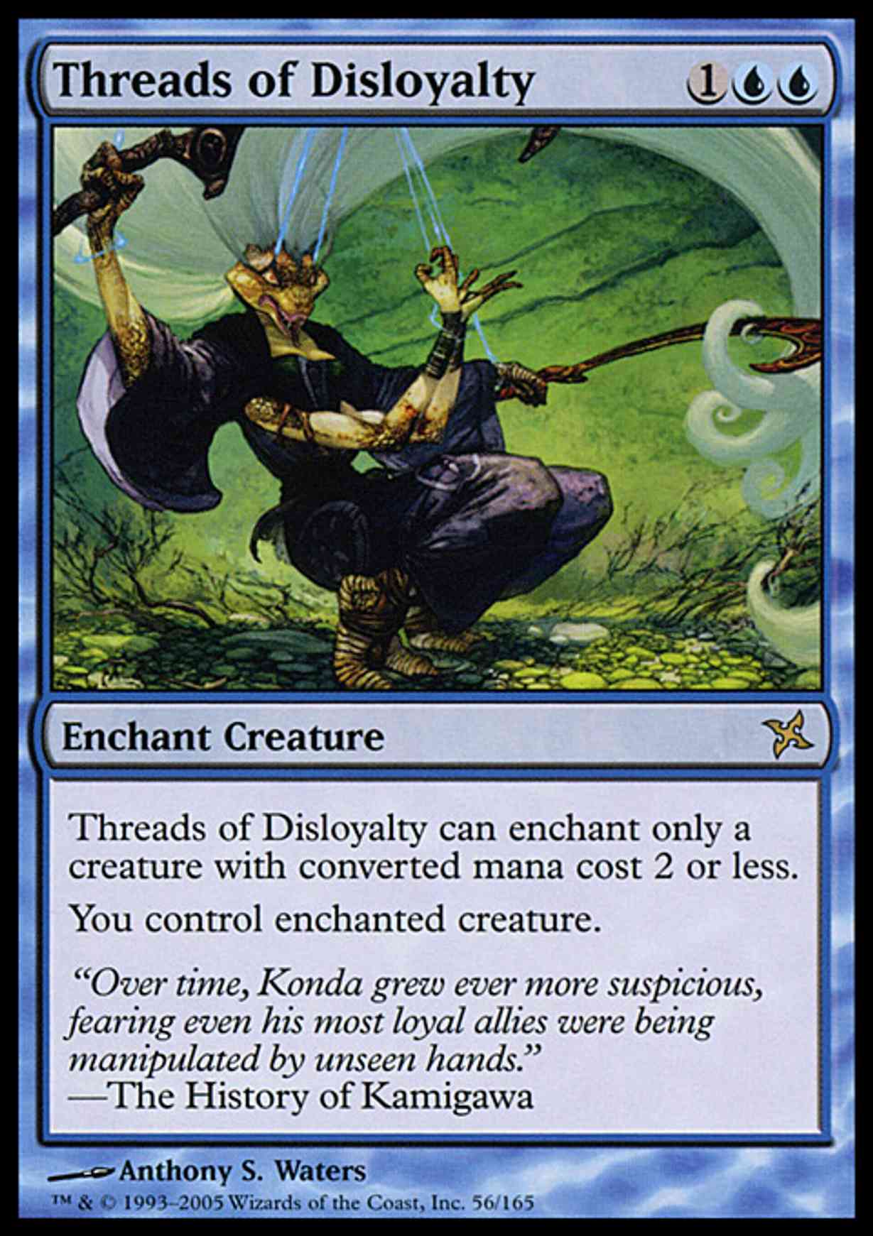 Threads of Disloyalty magic card front