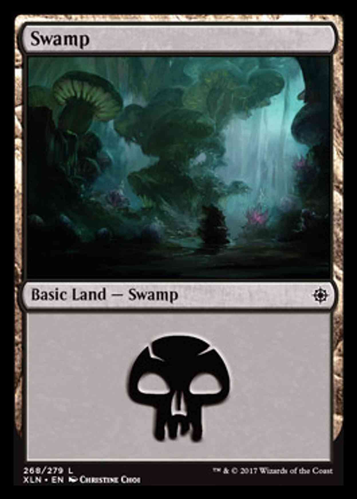 Swamp (268) magic card front