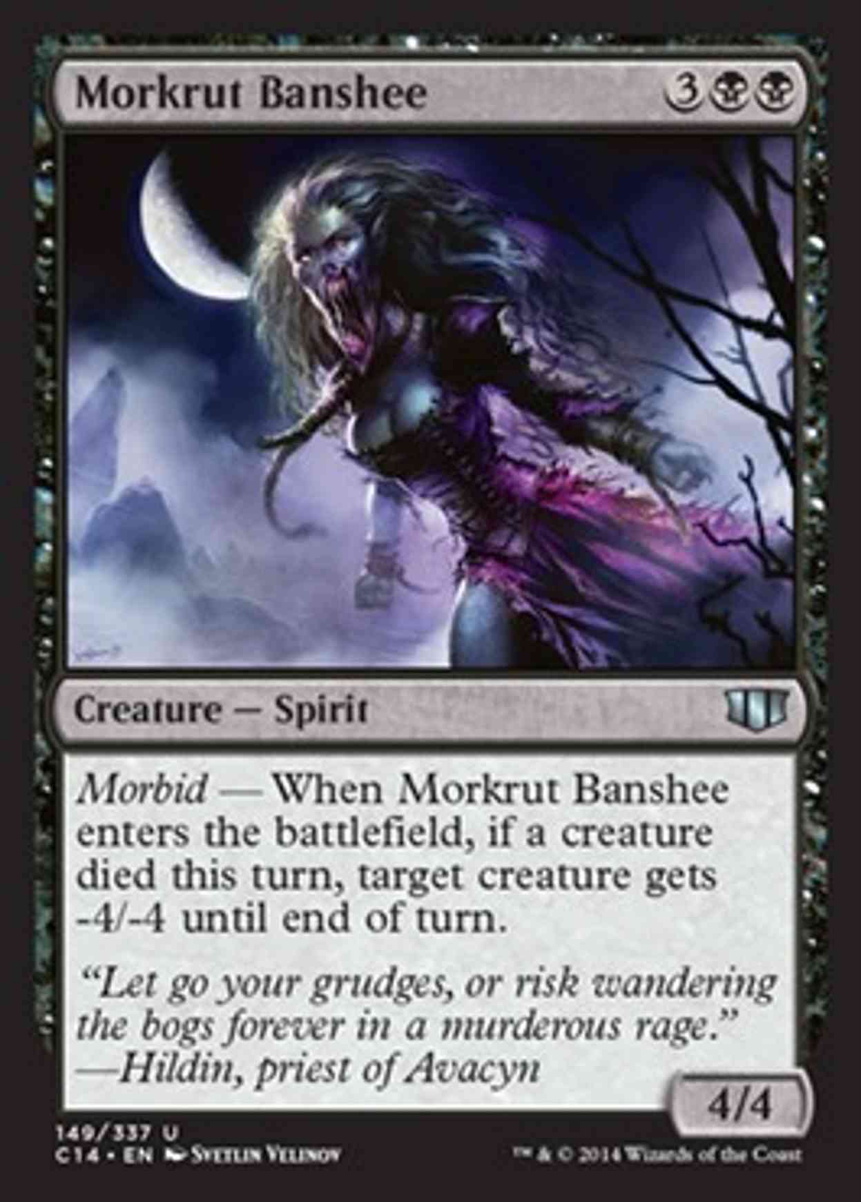 Morkrut Banshee magic card front