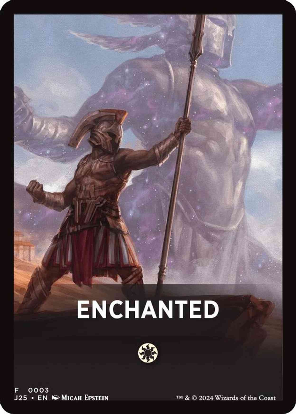 Enchanted Theme Card magic card front