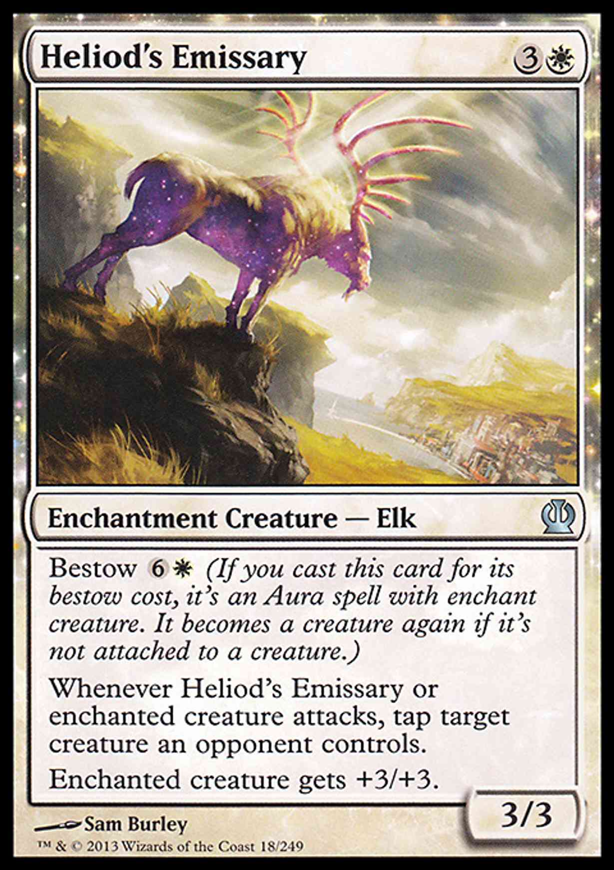 Heliod's Emissary magic card front
