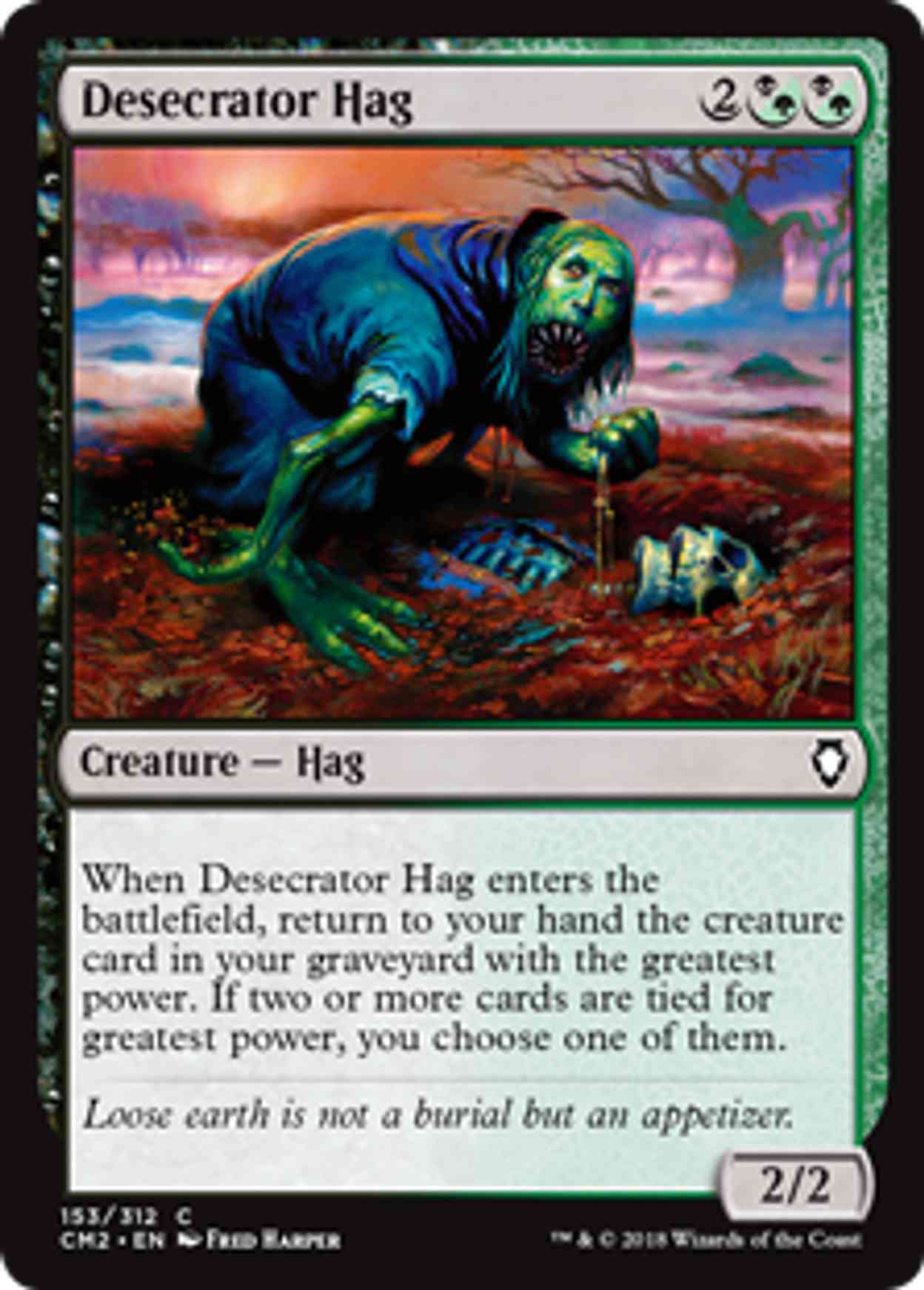 Desecrator Hag magic card front