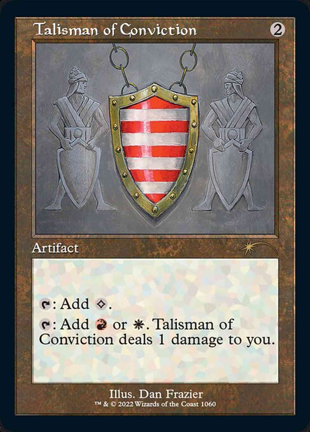 Talisman of Conviction (Retro Frame) (Etched Foil) magic card front