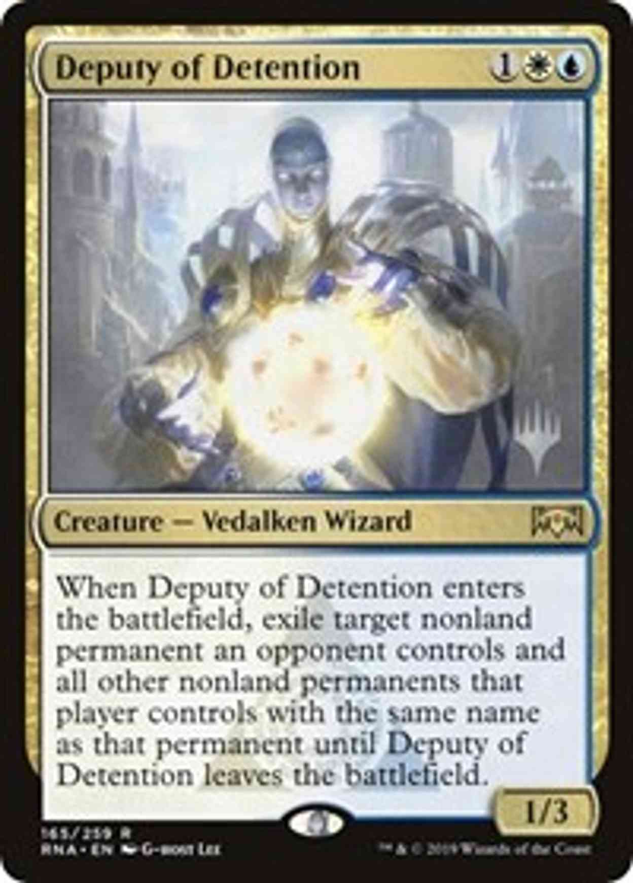 Deputy of Detention magic card front