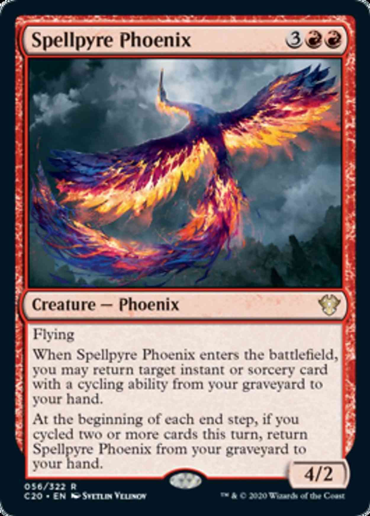 Spellpyre Phoenix magic card front