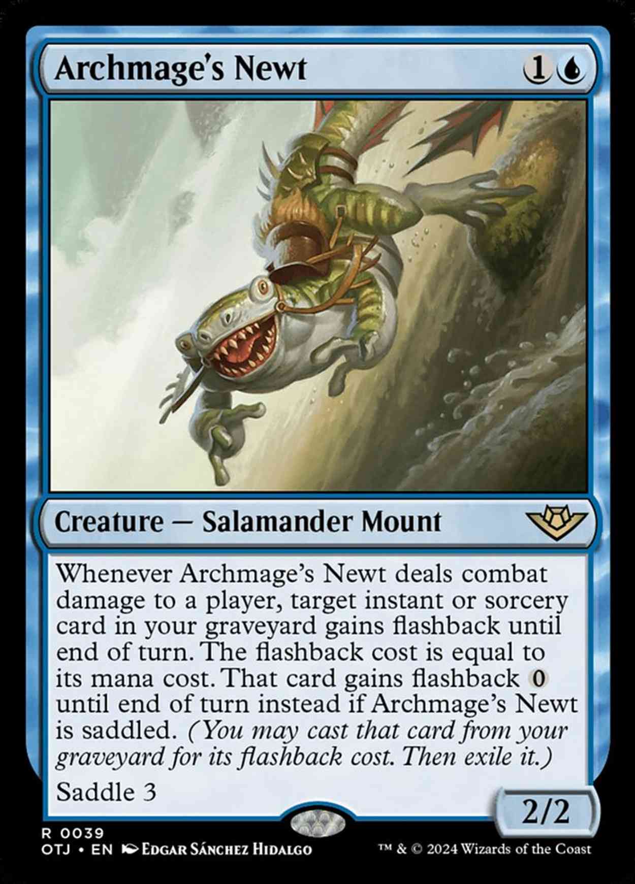 Archmage's Newt magic card front