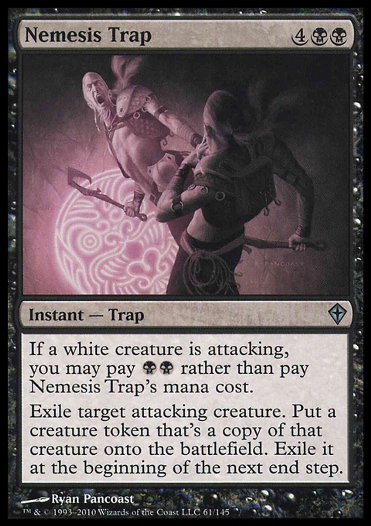 Nemesis Trap magic card front