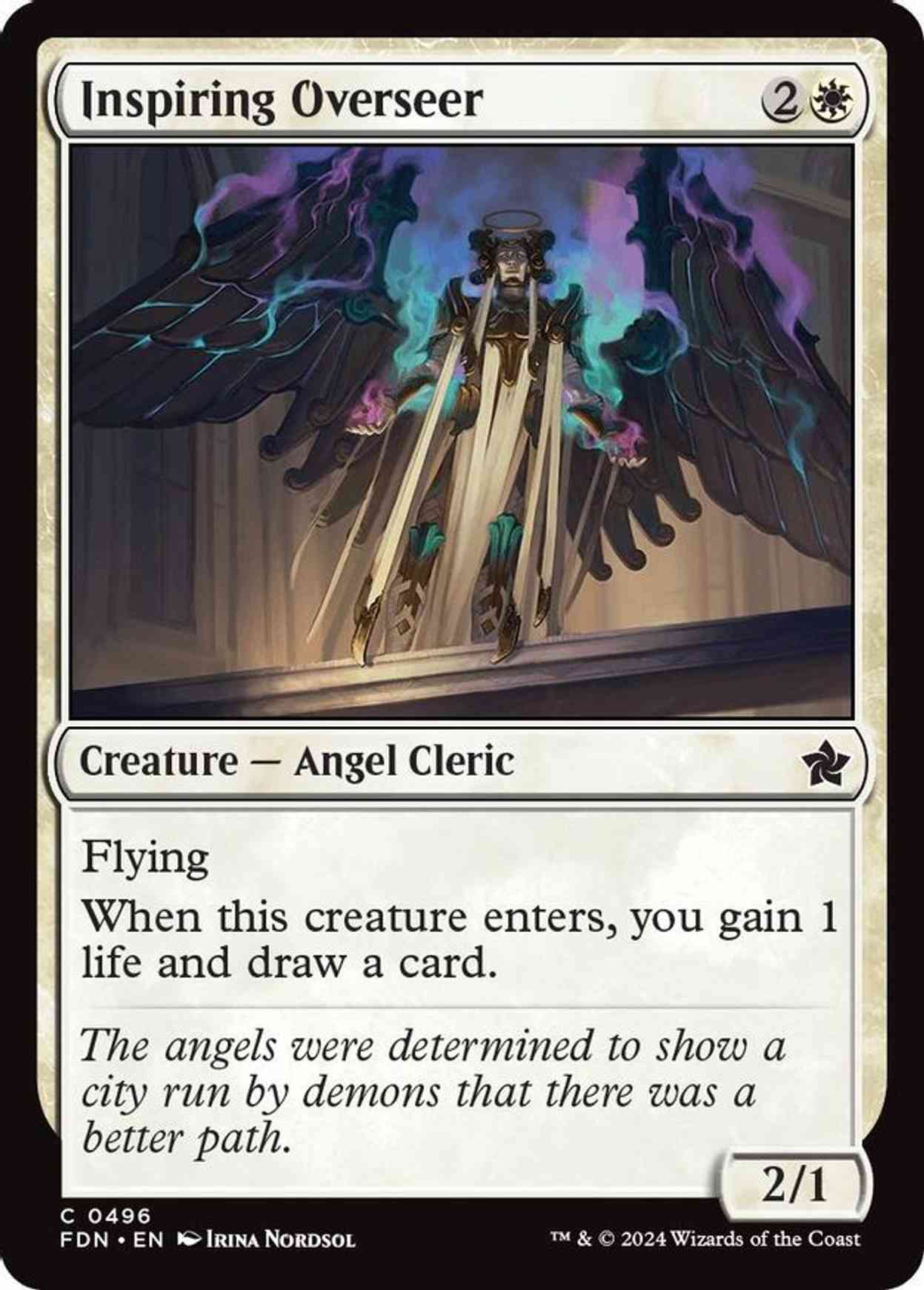 Inspiring Overseer magic card front