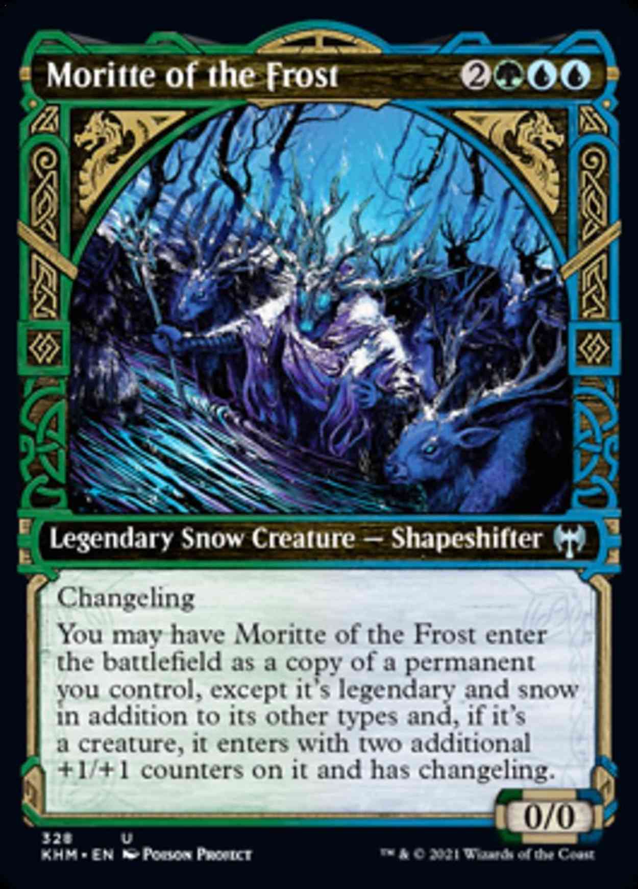 Moritte of the Frost (Showcase) magic card front