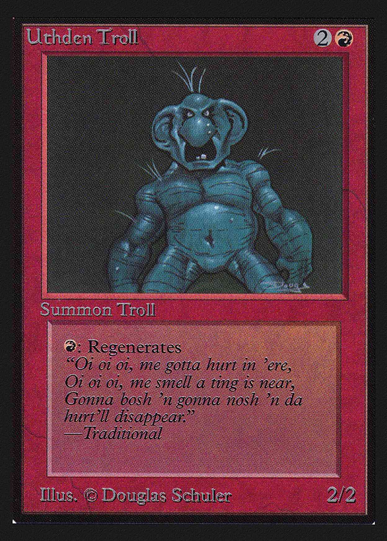 Uthden Troll (IE) magic card front
