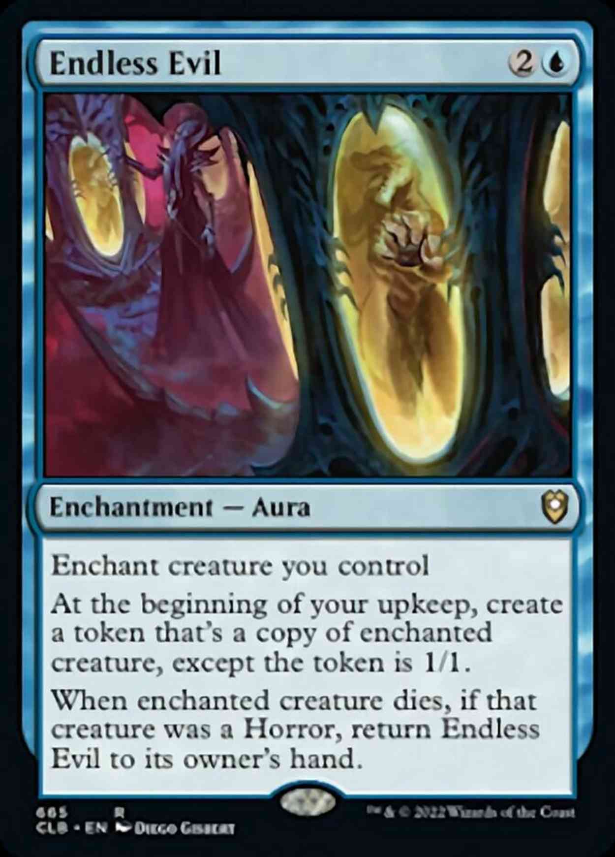 Endless Evil magic card front