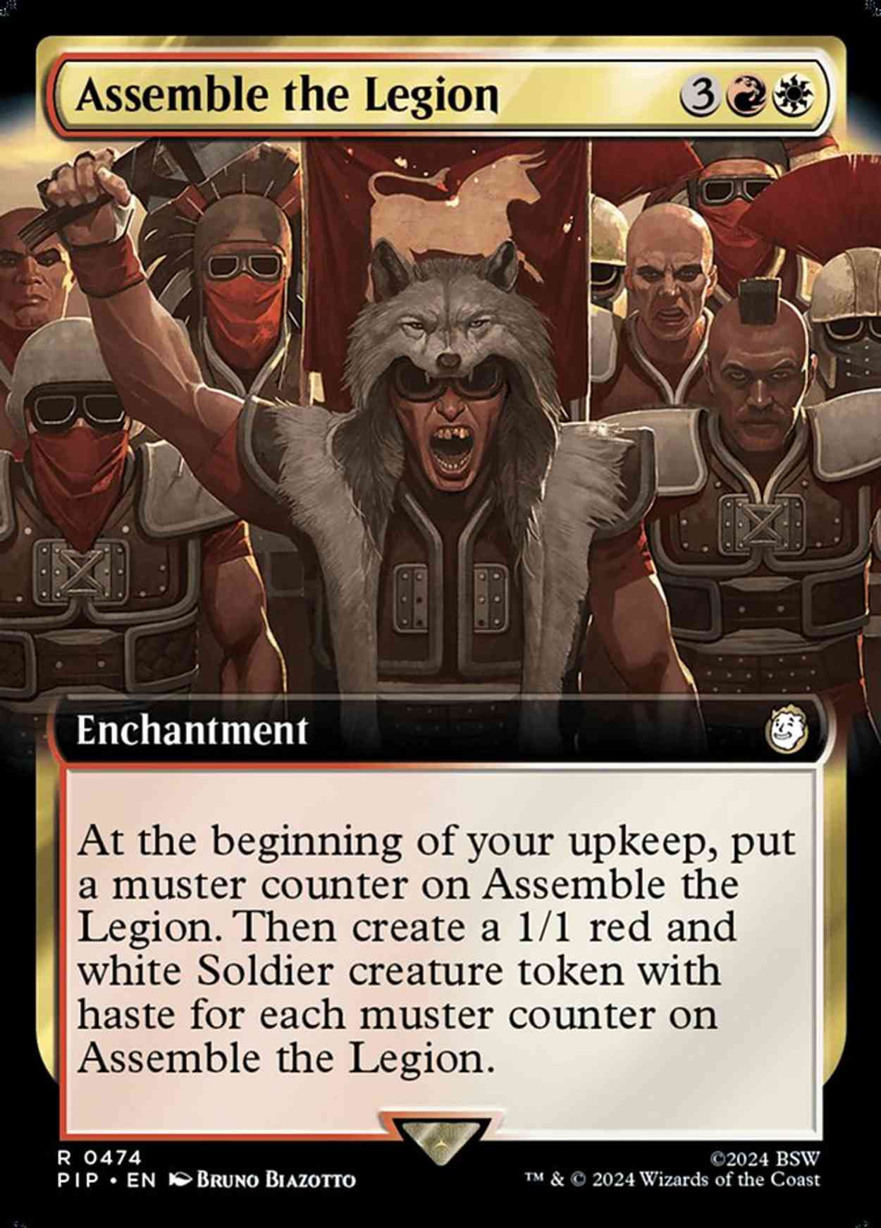 Assemble the Legion (Extended Art) magic card front