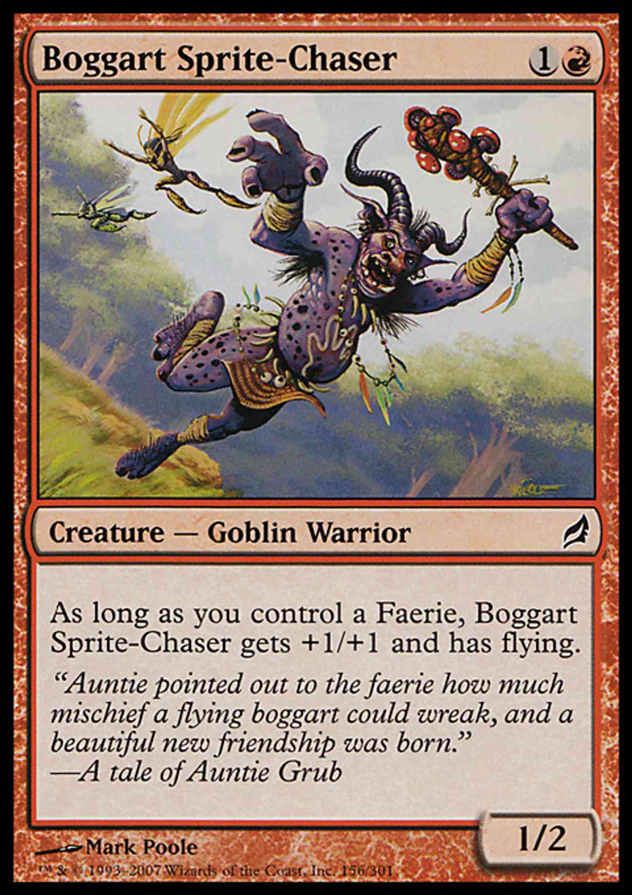 Boggart Sprite-Chaser magic card front