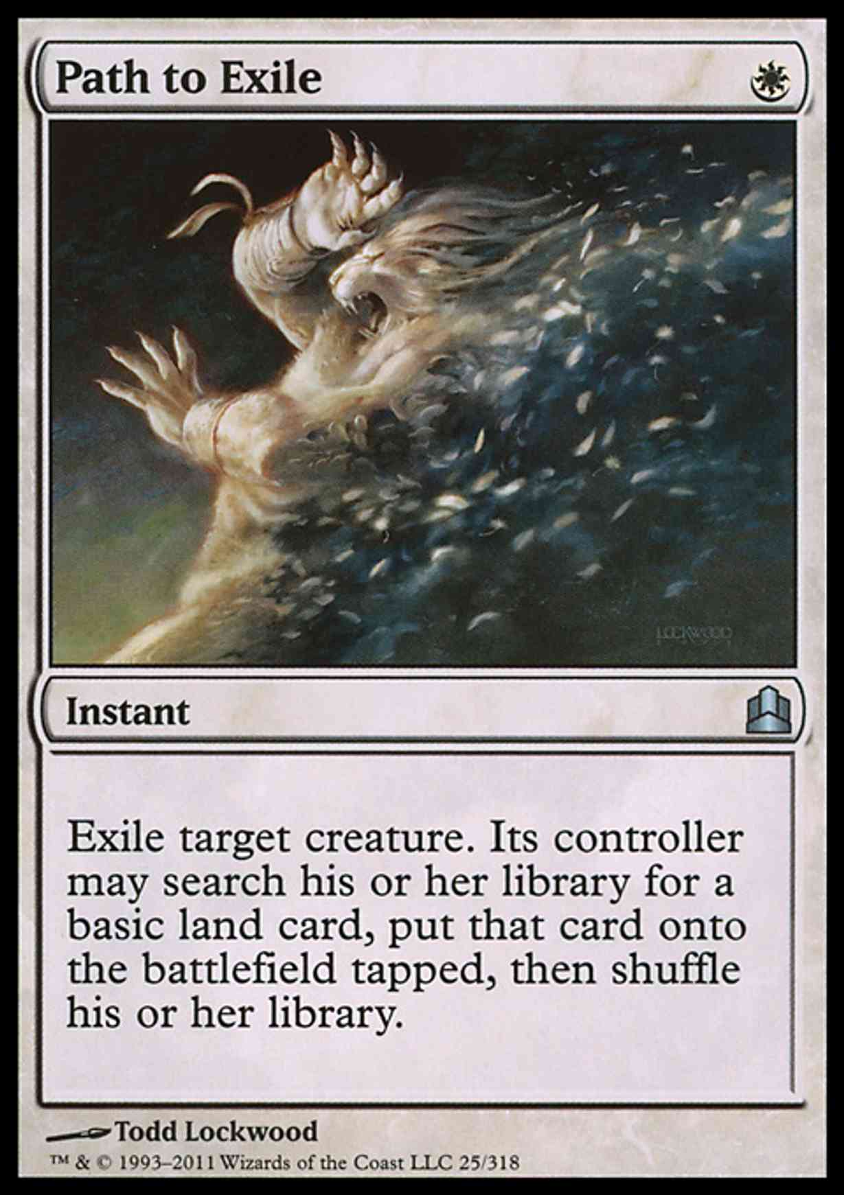 Path to Exile magic card front