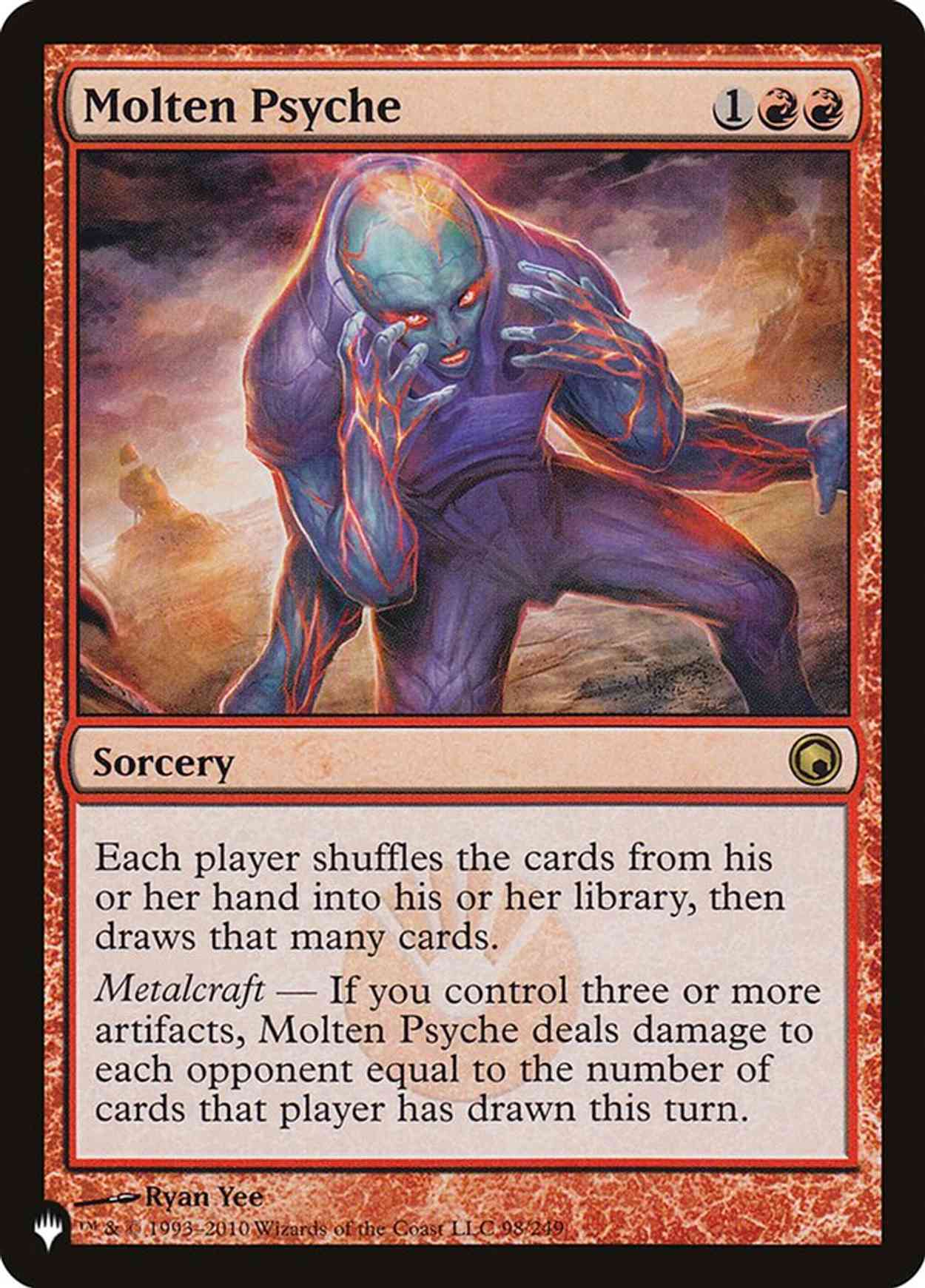 Molten Psyche magic card front