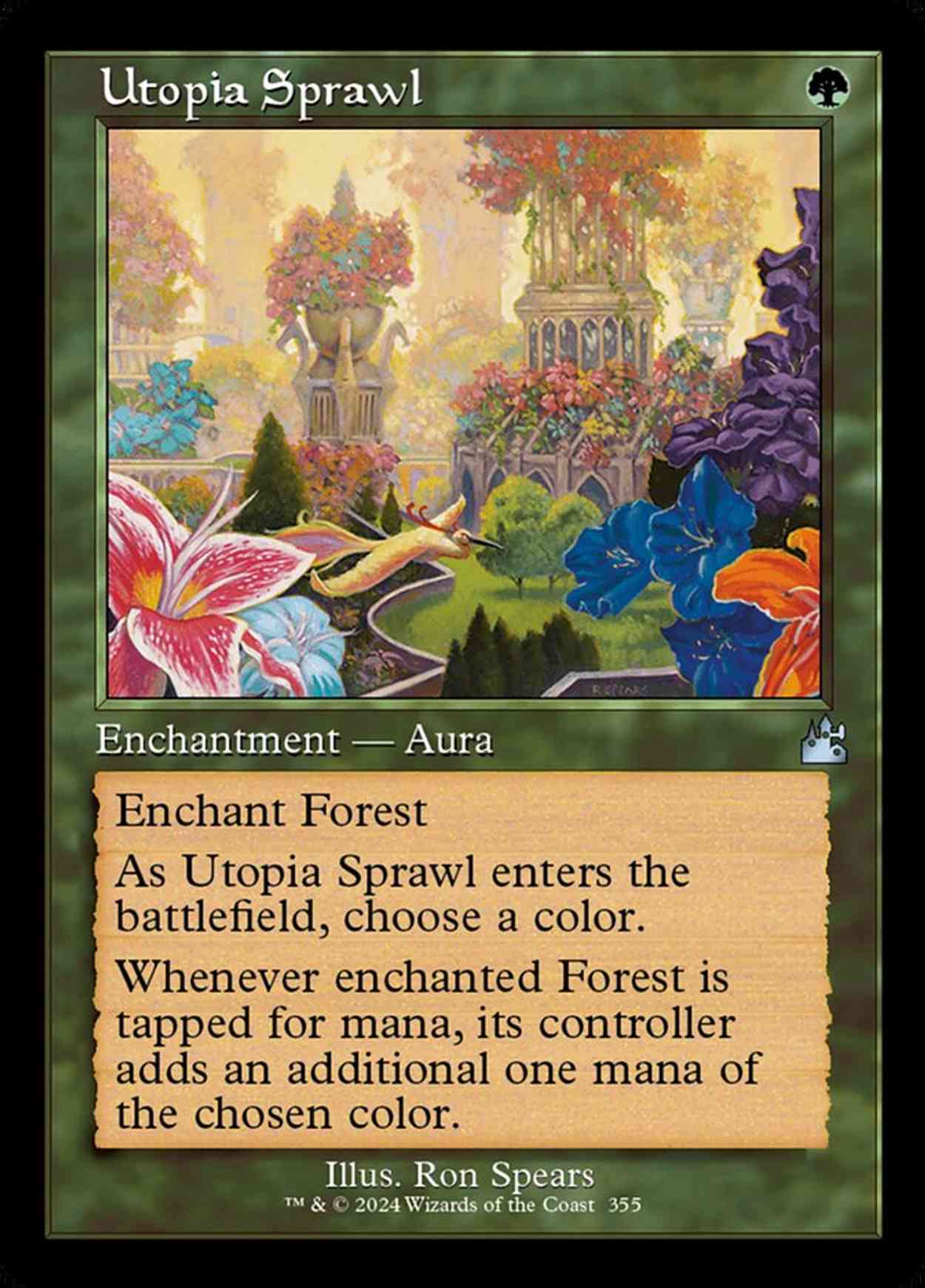 Utopia Sprawl (Retro Frame) magic card front