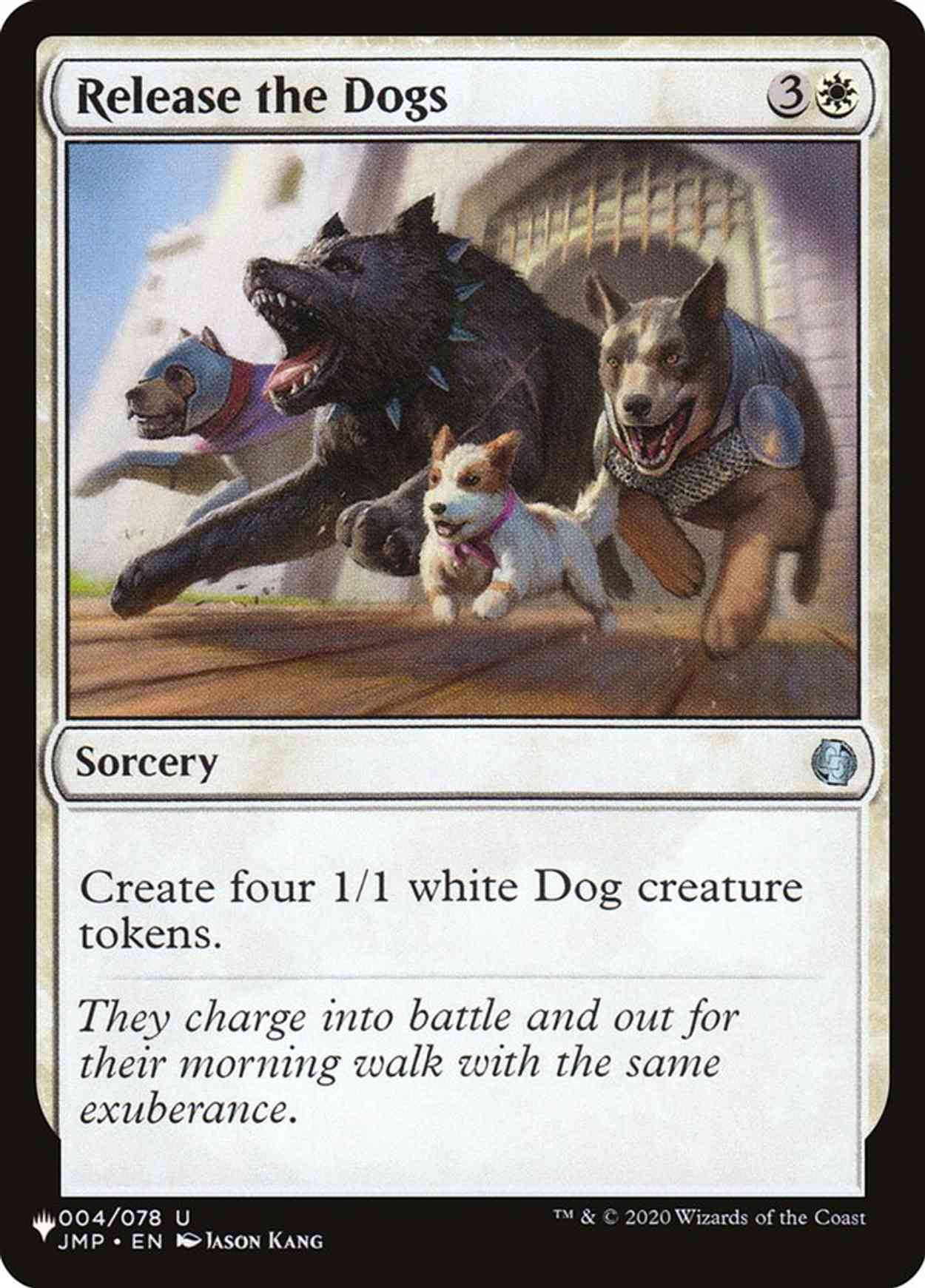 Release the Dogs magic card front