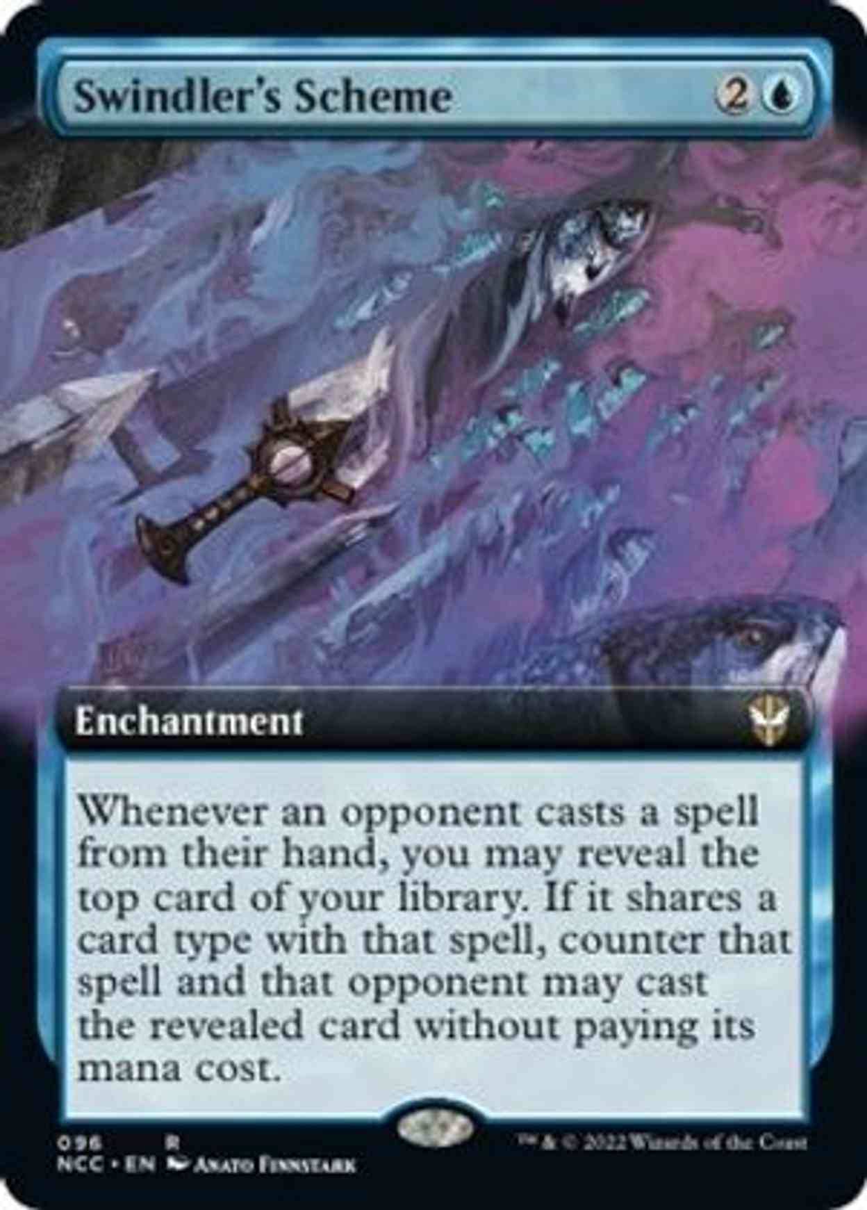 Swindler's Scheme (Extended Art) magic card front