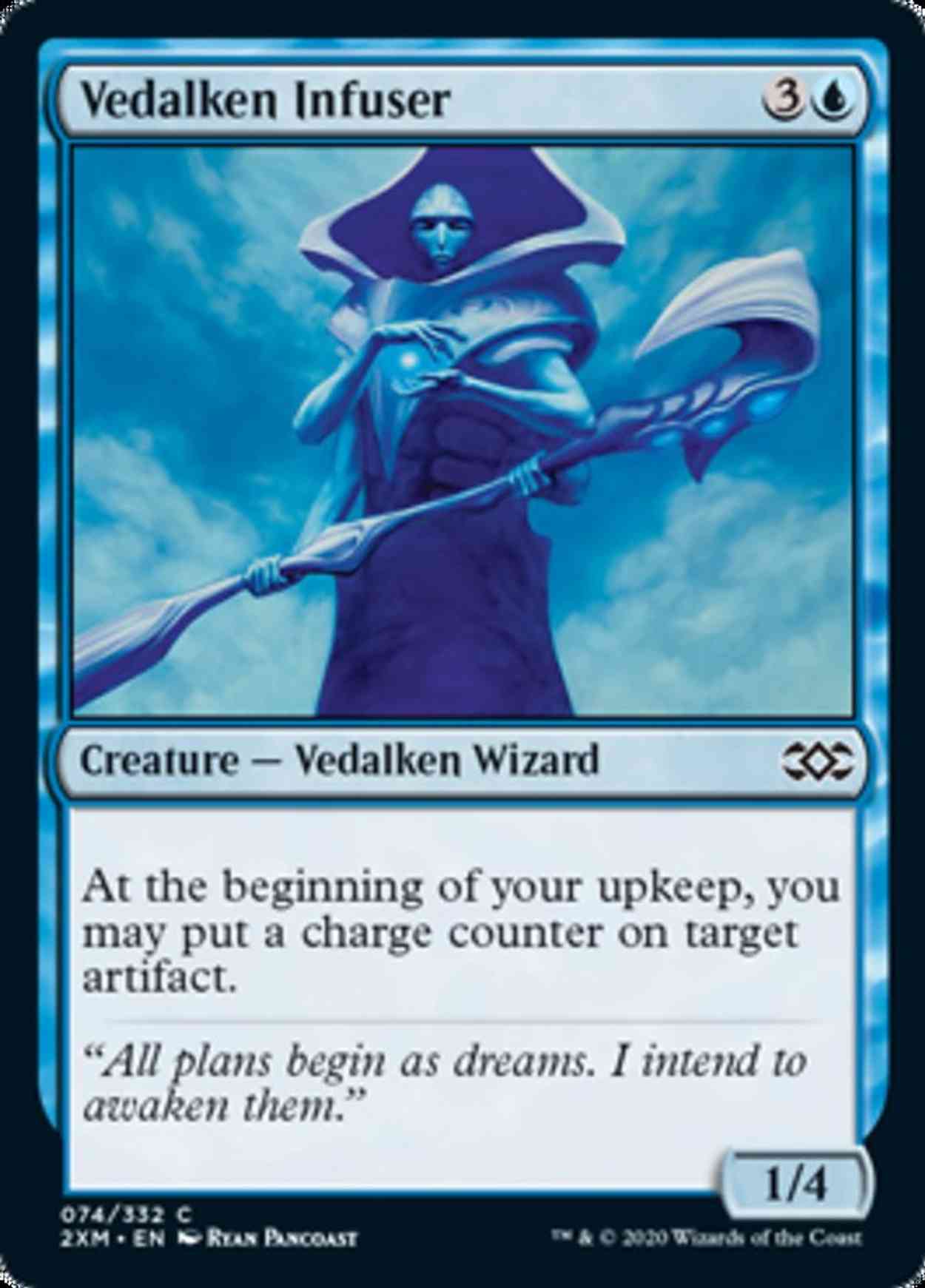 Vedalken Infuser magic card front
