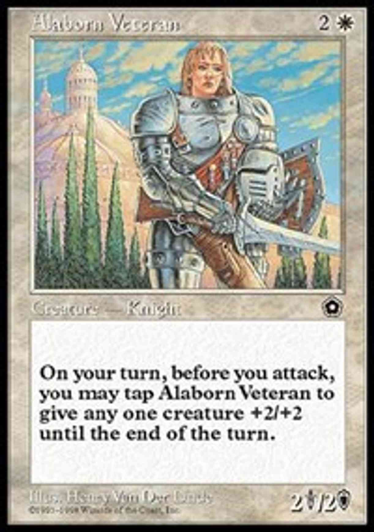 Alaborn Veteran magic card front