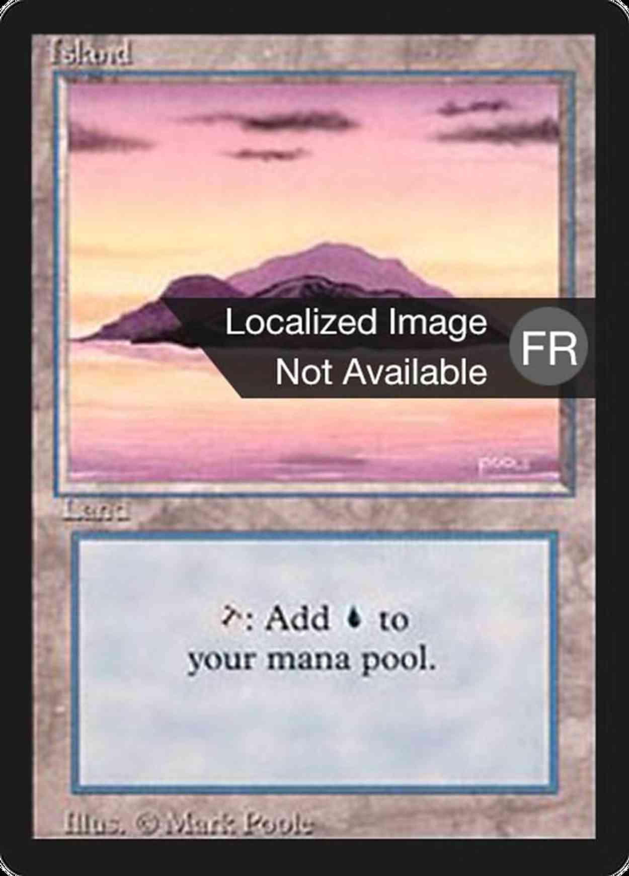 Island (C) magic card front