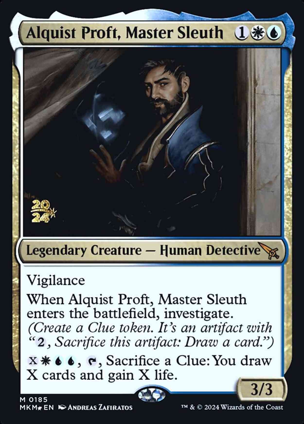 Alquist Proft, Master Sleuth magic card front