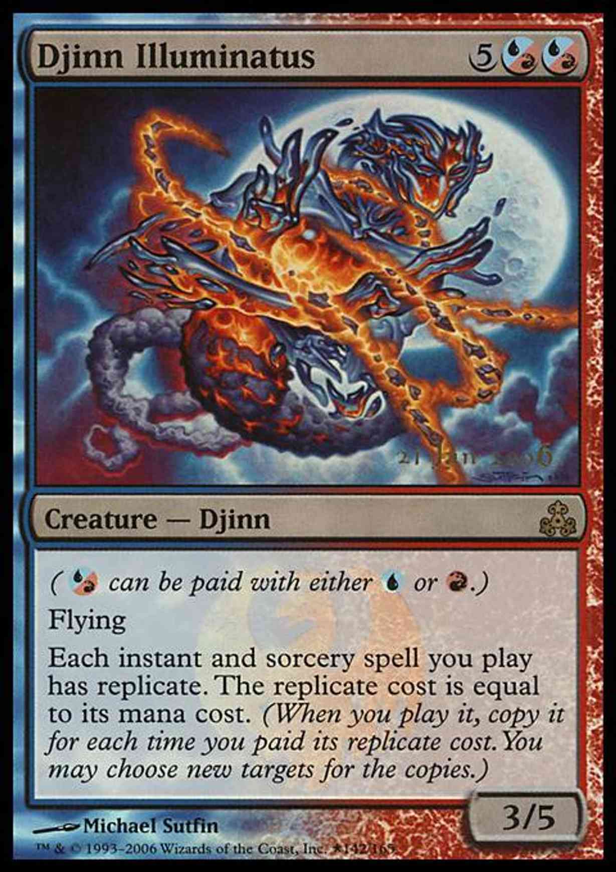 Djinn Illuminatus magic card front